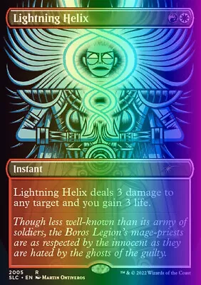 MTG Lightning Helix (2005/31) Secret Lair 30th Anniversary Countdown Kit NM FOIL • $3.45