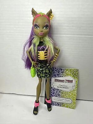 Monster High Freaky Fusion Clawvenus Doll Clawdeen Venus Earring • $36.99