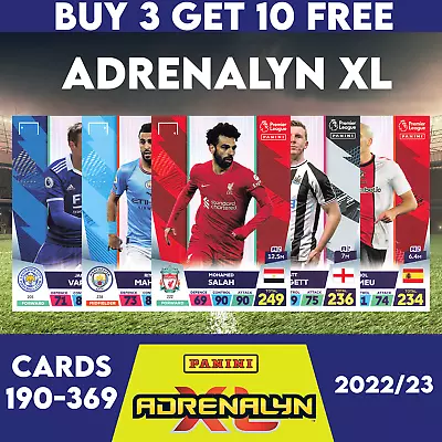 £2.45 • Buy Panini Adrenalyn Xl Premier League 2023 - Base Cards #190 - #369 Football Soccer