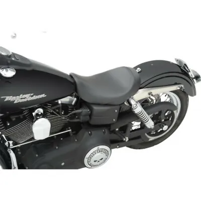 Saddlemen S3 Renegade Leather Super Slammed Solo Seat Harley 06-17 Dyna FXD FLD • $248