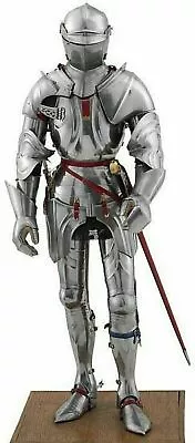 Medieval Gothic Wearable Knight Suit Of Armor Crusader Combat Full Body Armour • £474.23