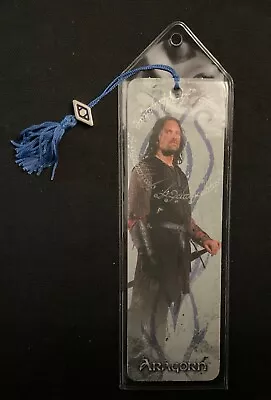 Lord Of The Rings Bookmark - Aragorn With Tassel & Pendant - Brand New !!! • £19.08