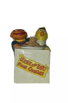 Vintage 1978 Sesame Street  Bert And Ernie  Cookie Jar With Cookie Monster 977 • $75