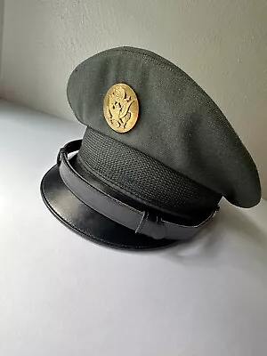 VTG Vietnam Era US Military Eagle Pluribus Unum Military Dress Hat Pin Screw HTF • $90