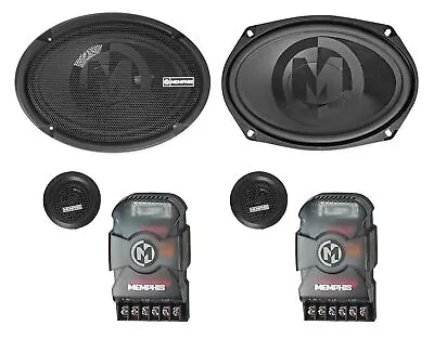 Memphis Audio PRX690C 6x9  120 Watt Car Component Speakers W/Crossovers • $154.95