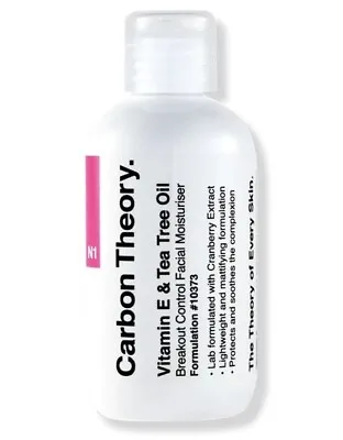 Carbon Theory Vitamin E & Tea Tree Oil Breakout Control Facial Moisturizer 3.5oz • $9.99