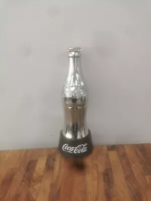 Genuine Coca Cola Coke Chrome Bottle Opener Man Cave Home Bar • £20