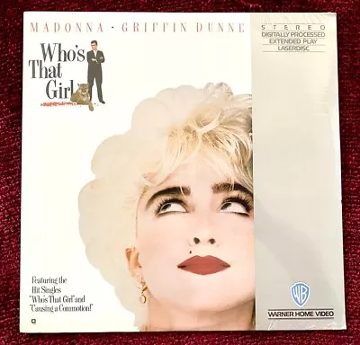 Madonna Sealed Laserdisc Lp Who's That Girl Movie Promo Pioneer Wb Commotion Box • $70