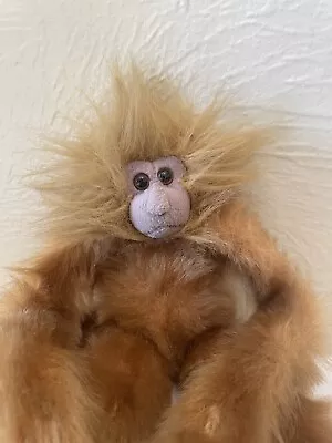 1999 K&M International Hook & Loop Golden Monkey 17” Plush • $14.99