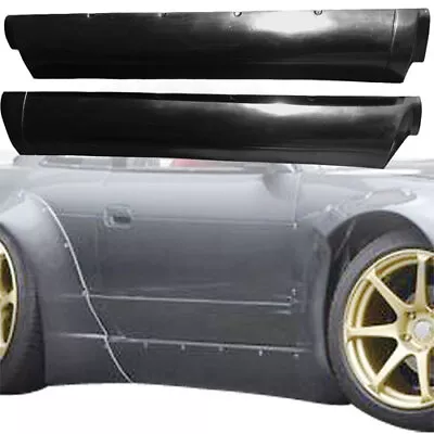 VSaero FRP TKYO V2 Side Skirts S13 2dr Coupe For Silvia Nissan 89-94 Vsaero_108 • $310