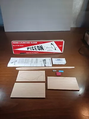 Vintage Sig Kit FF-13 No 1 Pigeon Trainer Hand Launched Glider Plane Open Box • $14.99