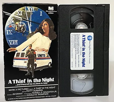 A Thief In The Night (VHS 1973) Donald W. Thompson Christian HORROR Rare • $9.99