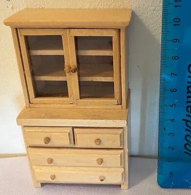 £5 • Buy Vintage Dolls House Kitchen Dresser Cabinet Sideboard B1