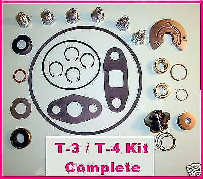 T3 / T4  Turbo Super  DeluxeTurbocharger Rebuild Kits • $75