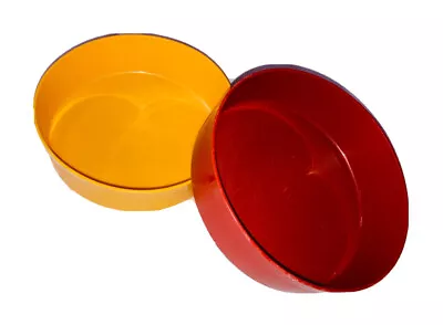 Two Vintage Tupperware 6  Cereal Bowls 1405 Harvest Colors • $9.88
