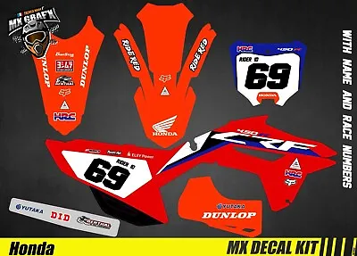 Kit Deco Motorcycle For / MX Decal Kit For Honda Crf - Replica 2020 • $132.98