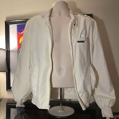 Vintage Members Only Jacket Medium Size 42 White • $39