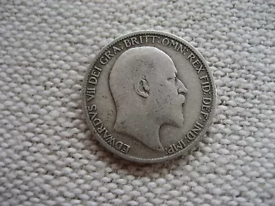 1907 Edward VII Silver Sixpence Coin  • £1.20