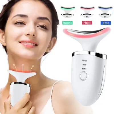 $15.95 • Buy Anti Aging Wrinkles Face Neck Lifting Beauty Device LED Photon Therapy Machine
