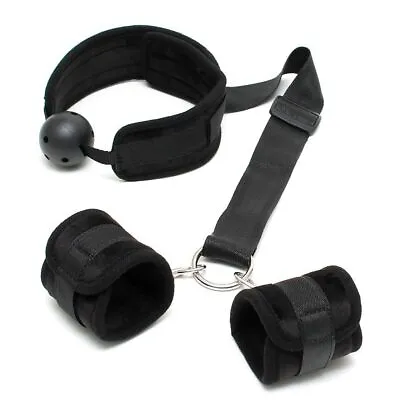 Breathable Mouth Gag With Cuffs • £46.13