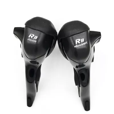 MicroSHIFT Road Double 2x8 Speed Shifters Compatible Shimano Derailleur Levers • $86.12