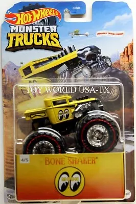 2021 Hot Wheels Monster Trucks Racing #4 Bone Shaker MoonEyes • $6.25