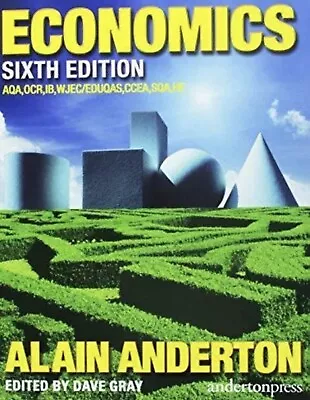 Economics Sixth Edition By Alain Anderton (Mixed Media 2015) • £24