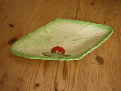 Vintage Arthur Wood Carton Ware Cabbage Leaf/Tomato Plate • £7.50