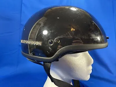 VINTAGE HARLEY DAVIDSON MOTORCYCLE HELMET Midway Dot Size M 2005 • $47.75