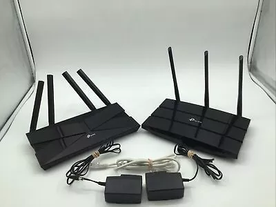 Lot Of 2TP Link  Wi-Fi Routers: Archer A8 & Archer AX1800. Untested. • $19.99
