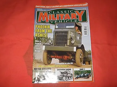 £4 • Buy Classic Military Vehicle - September 2012 - Issue 136 - War Peace Show