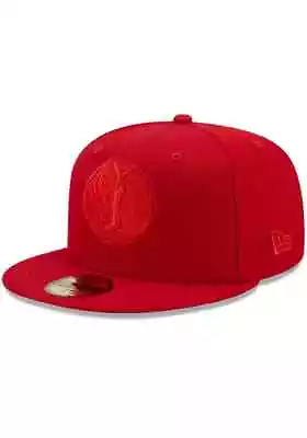 Authentic New Era NBA Dallas Mavericks Red Color Pack 59FIFTY Fitted Hat • $38