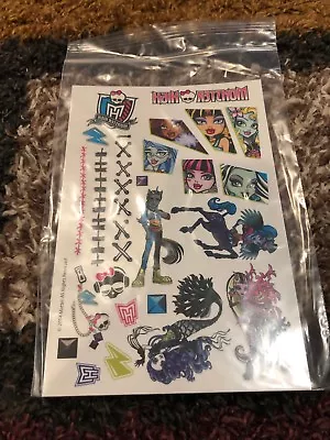 Sdcc 2015 Monster High 28 Sticker Zine Album Comiccon Post Card Exclusive Mattel • $9.88