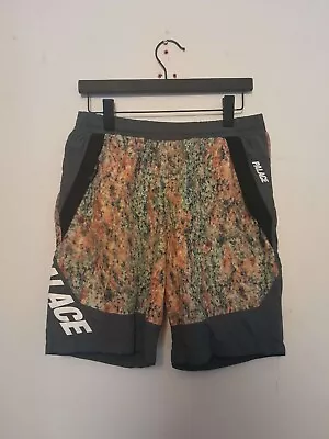 Palace Skateboards P-Lite Run It Shorts Large Granite FW18 • £19.99