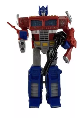 2018 Rare Optimus Prime Voyager Class Transformers Hasbro Tomy V3675A W/ Weapon! • $24.99