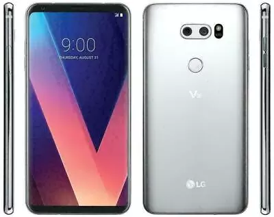 LG V30 H932- 64GB - Silver (T-Mobile) Smartphone Dual Camera-SHIPS SAME DAY✔✔✔ • $69.95