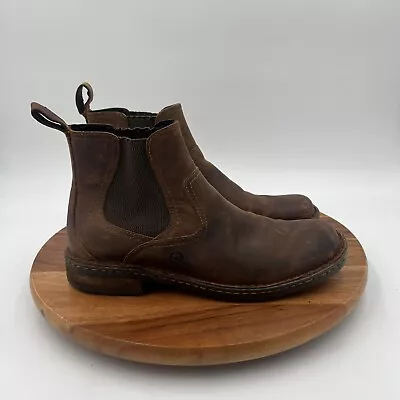 Born Mens Hemlock Brown Grand Canyon Chelsea Boot Shoes H32606 Size 9.5 MSRP 135 • $49