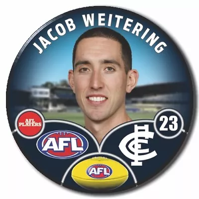 2024 AFL Carlton Football Club - WEITERING Jacob • $7