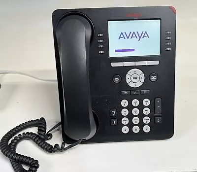 Avaya 9608G IP Gigabit Business VoIP Office Desk Phone With Handset  • $5