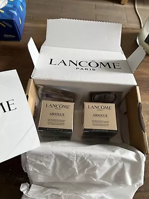 Lancome Absolue Soft Cream Set 2x20ml New & Sealed With Grand Rose Extract • £150