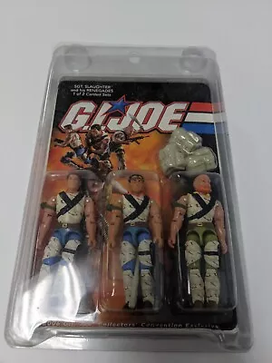 GI Joe GIJCC Exclusive Convention 2006 Renegades Mercer Taurus Red Dog MOC MOSC  • $275