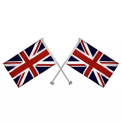 £9 • Buy Union Jack Car Flags Car Window Or Hand Held Flags Choose QTY