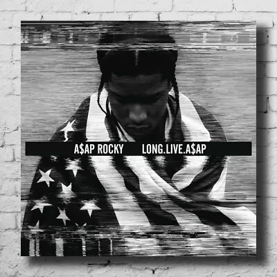 G-835 A$AP Rocky Long Live Asap Art Music Album 14x14 24x24 Silk Poster • $10.90