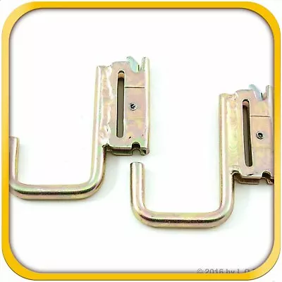 2 E Track Square J Hook System Flatbed Trailer Jacket Motorcycle Helmet Rack New • $13.65