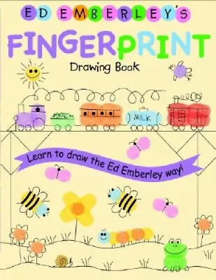 Ed Emberley's Fingerprint Drawing Book By Emberley Ed • $12.57