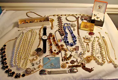 Lot Of Vintage To Now Costume Jewelry • $0.99