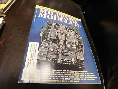 Military Modeler Magazine 1980 April • $4.99