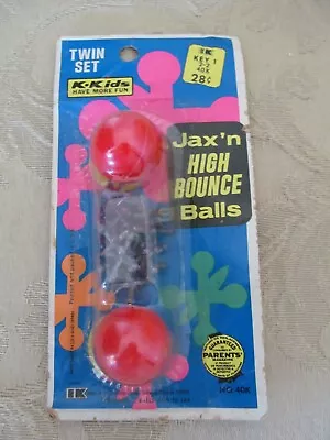 VTG 1971 Twin Set Jax N Balls Game Toy NOS Chemtoy • $12.99