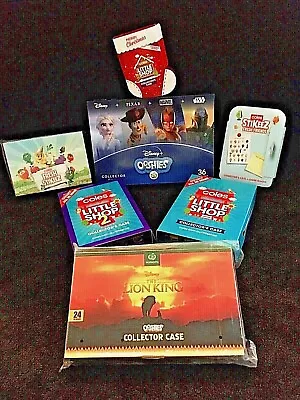 **coles Little Shop 1 & 2 Stikeez 1 & 2 Xmas Lion King Woolworths Disney Ooshies • $10