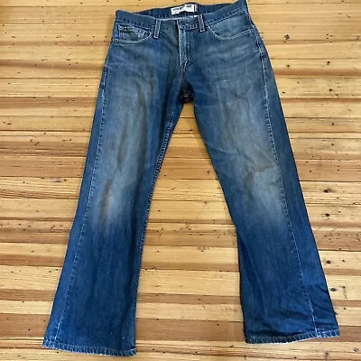 Levi's Jeans Men's 32x30 527 Low Boot Cut Blue Cowboy Ranch Wear • $29.95